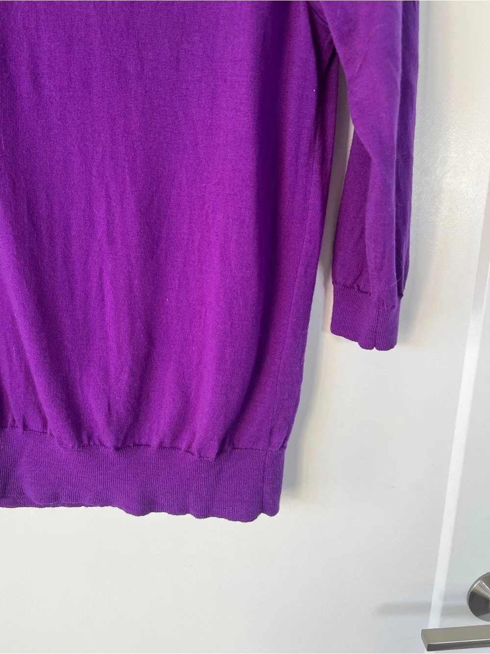 J.Crew Women's Crewneck Sweater, Lightweight & Purple